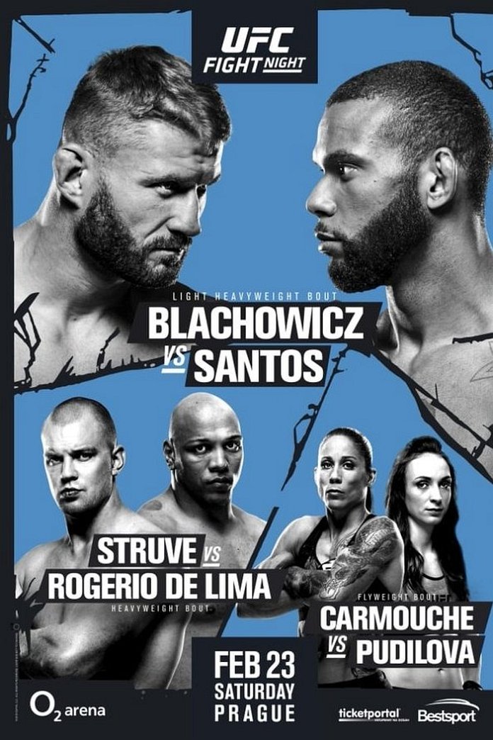 UFC Fight Night 145 results poster