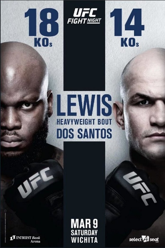 UFC Fight Night 146: Lewis vs. dos Santos poster