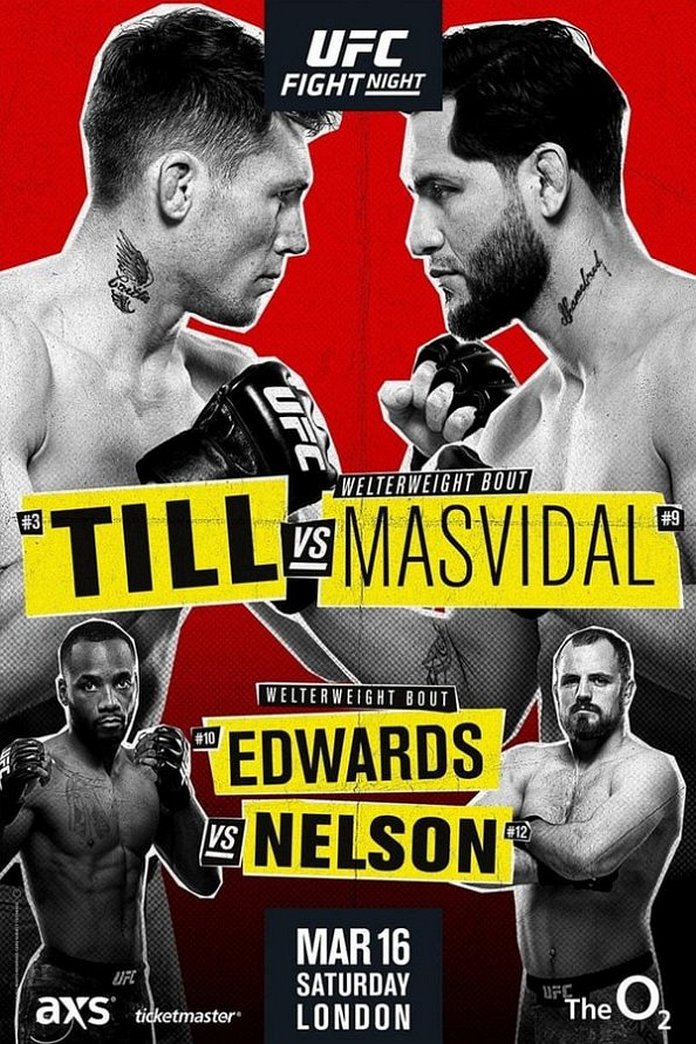 UFC Fight Night 147 results poster
