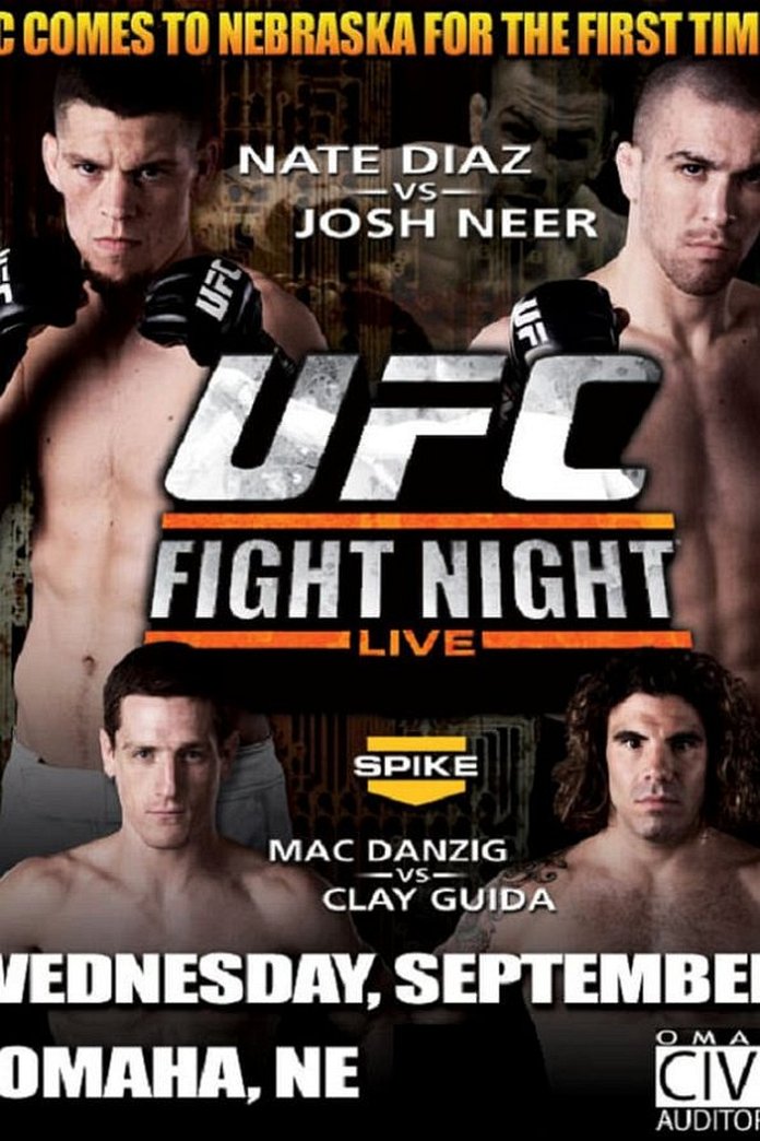 UFC Fight Night 15: Diaz vs. Neer poster