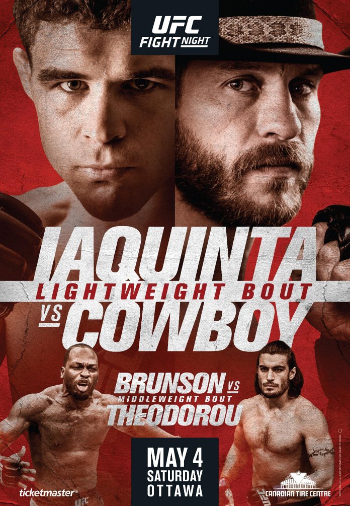 UFC Fight Night 151: Iaquinta vs. Cowboy poster