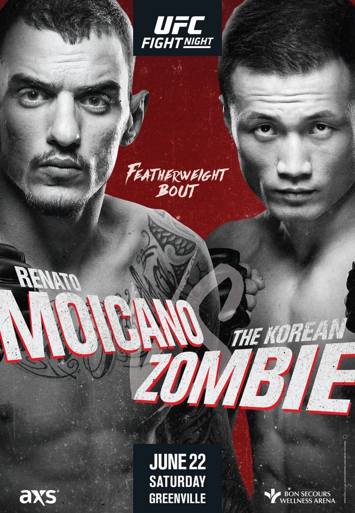 UFC Fight Night 154: Moicano vs. The Korean Zombie poster