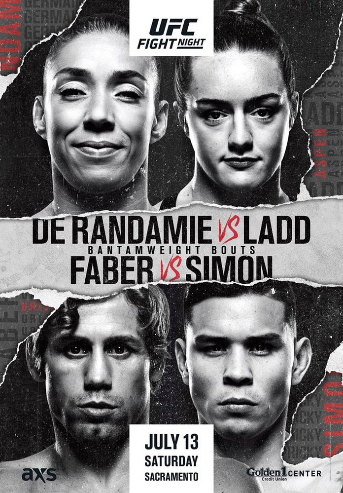 UFC Fight Night 155: de Randamie vs. Ladd poster