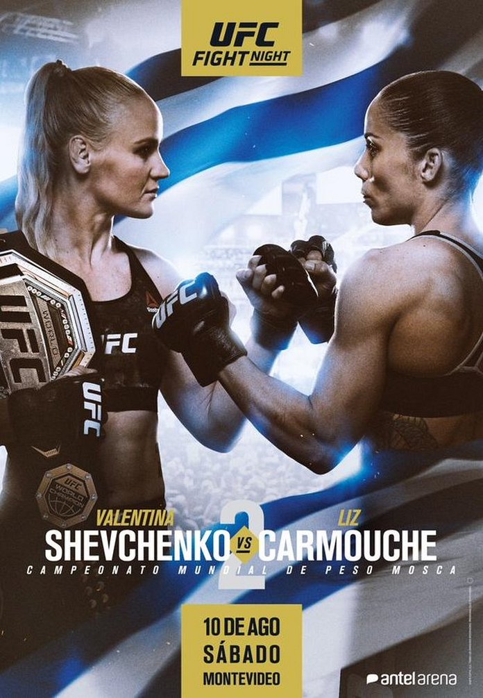 UFC Fight Night 156 results poster
