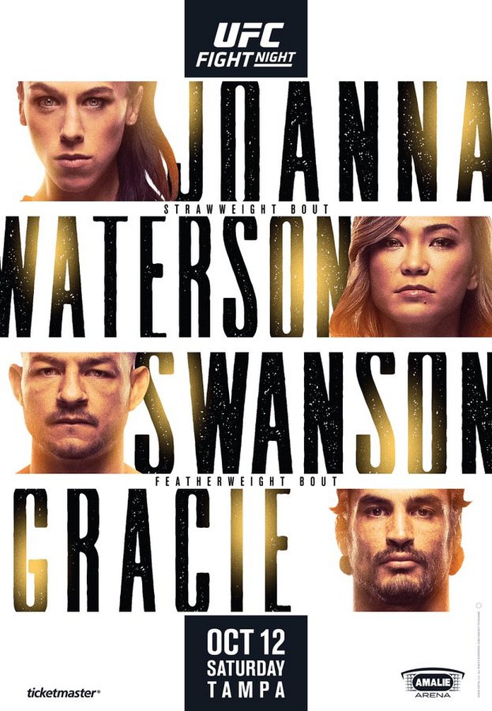 UFC Fight Night 161: Jedrzejczyk vs. Waterson poster