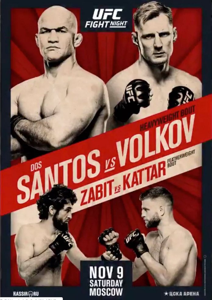 UFC Fight Night 163 poster