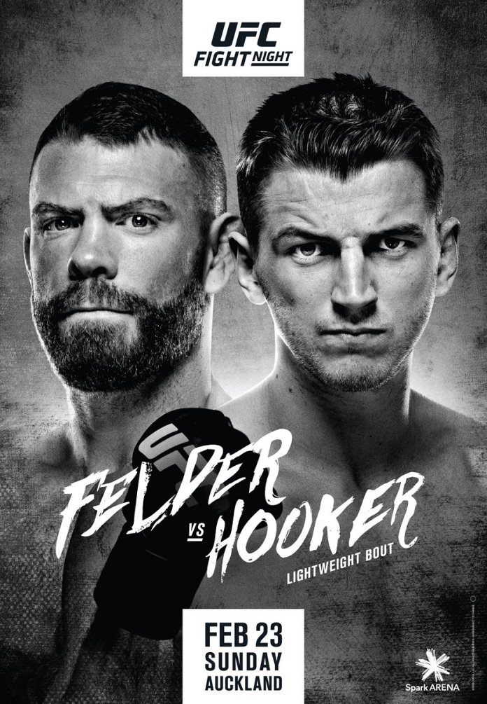 new UFC Fight Night 168 poster