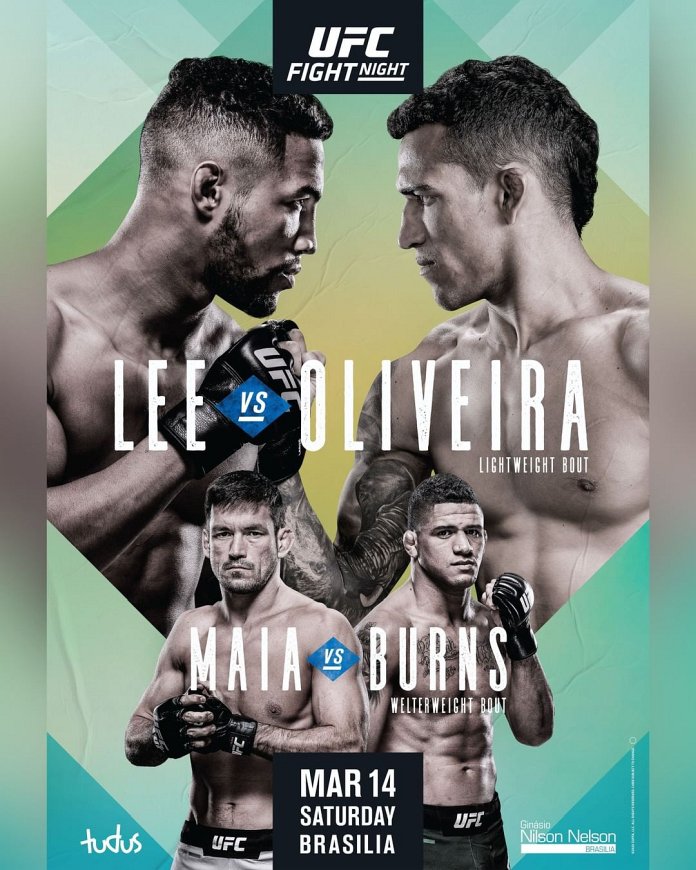 UFC Fight Night 170 results poster