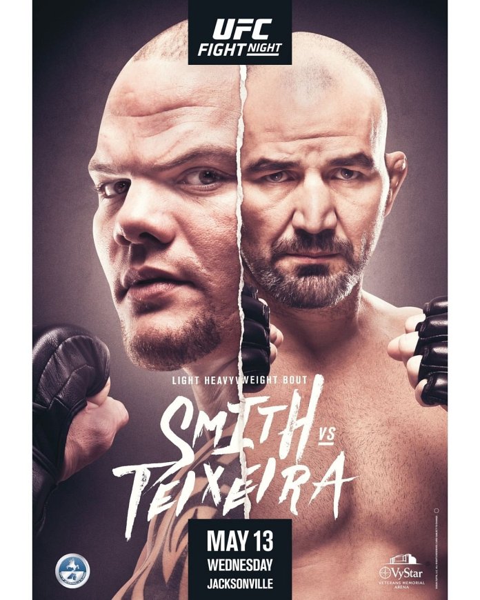 new UFC Fight Night 171 poster