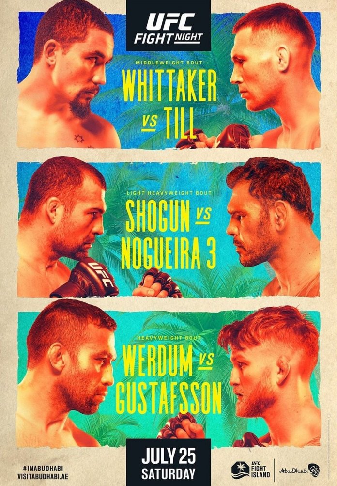 UFC on ESPN 14 results poster