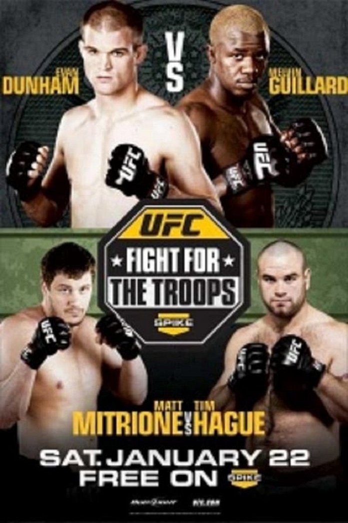 UFC Fight Night 23 results poster