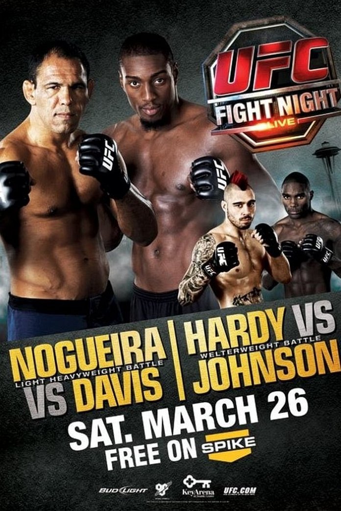 UFC Fight Night 24: Nogueira vs. Davis poster