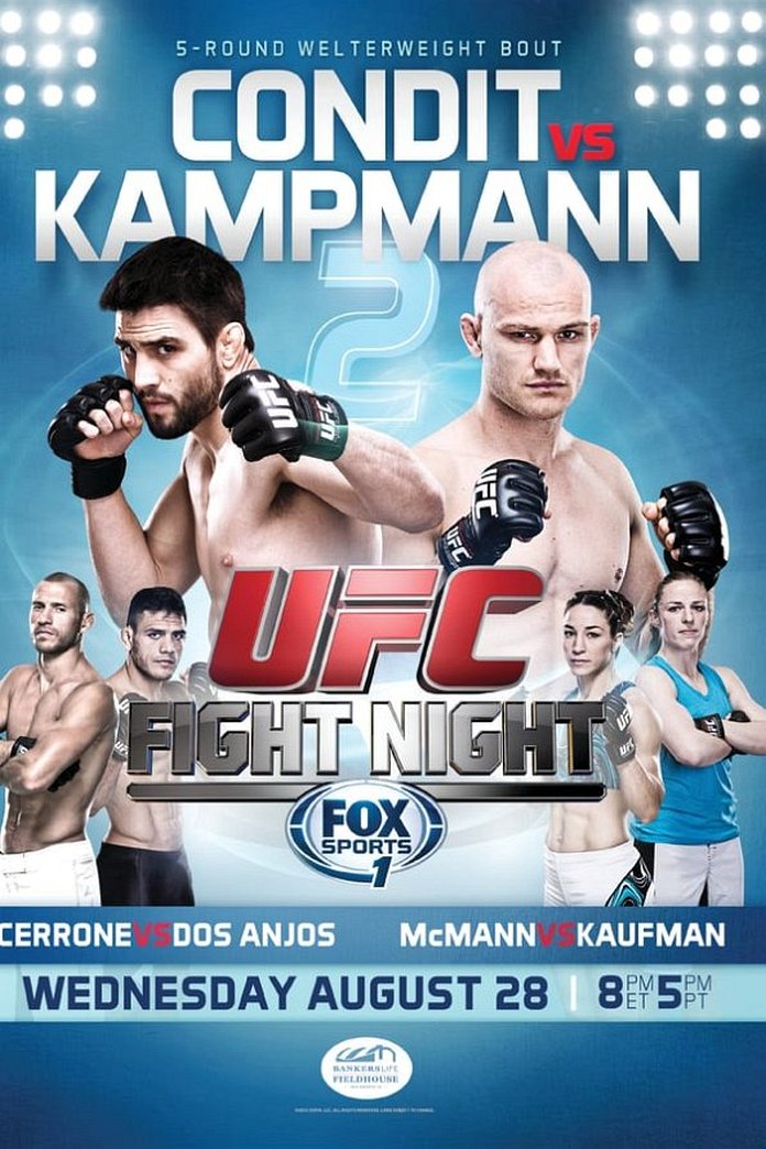 UFC Fight Night 27: Condit vs. Kampmann 2 poster