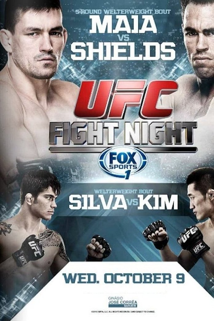 UFC Fight Night 29: Maia vs. Shields poster