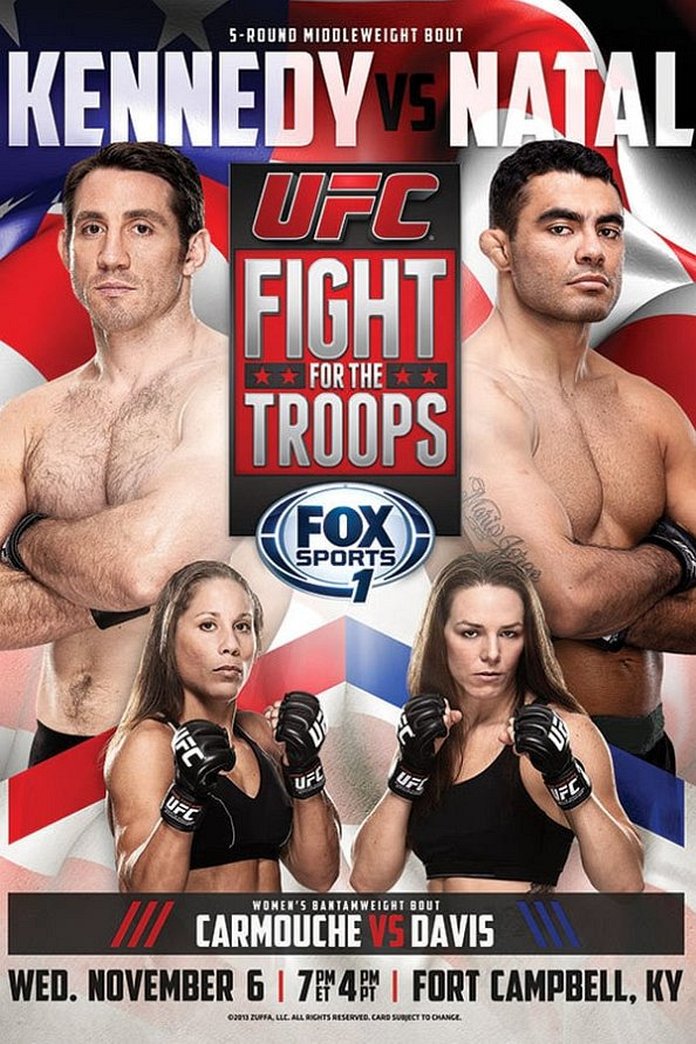 UFC Fight Night 31: Fight for the Troops 3 poster