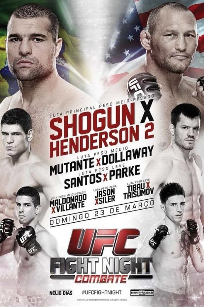 UFC Fight Night 38: Shogun vs. Henderson 2 poster