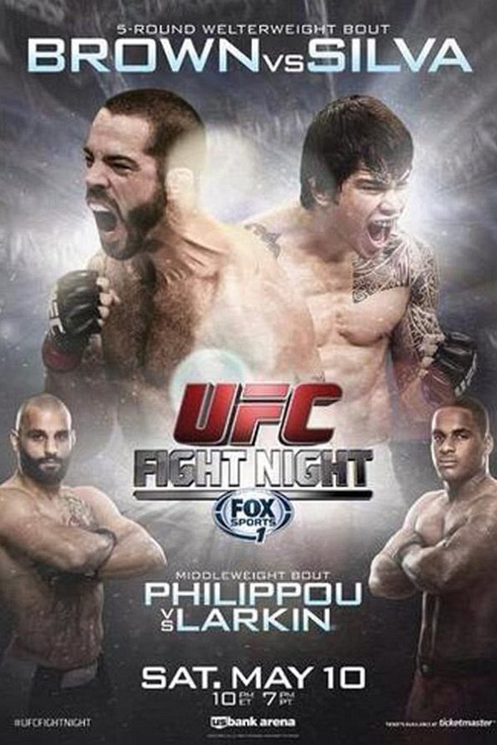 UFC Fight Night 40: Brown vs. Silva poster