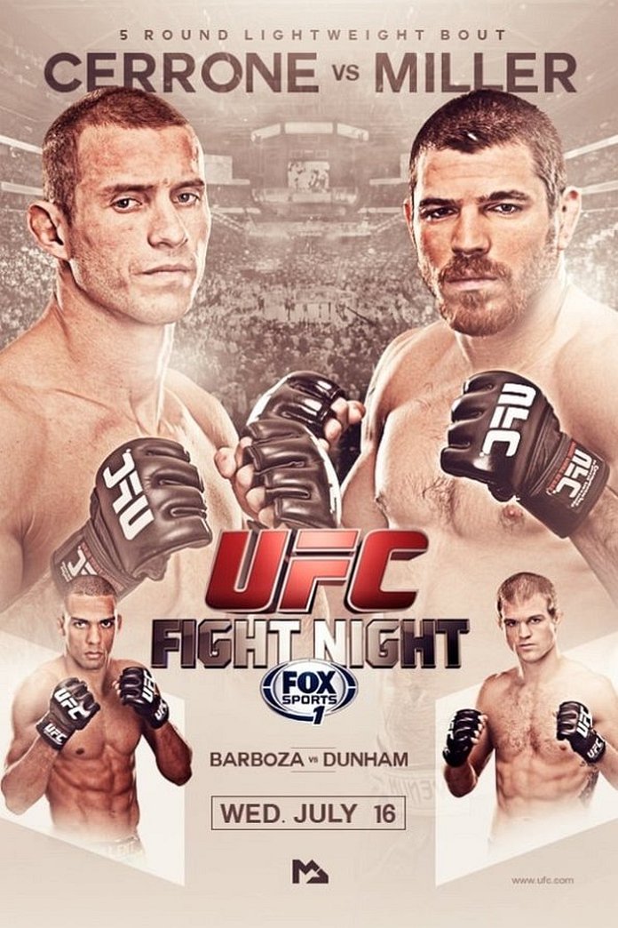 UFC Fight Night 45 results poster