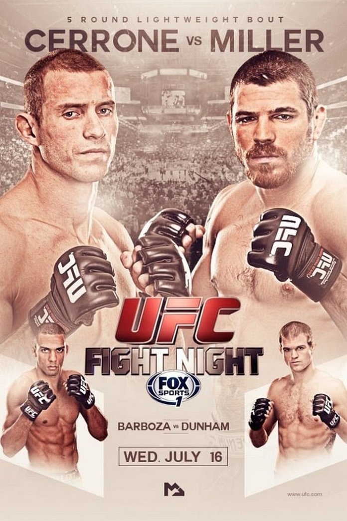 UFC Fight Night 45: Cowboy vs. Miller poster