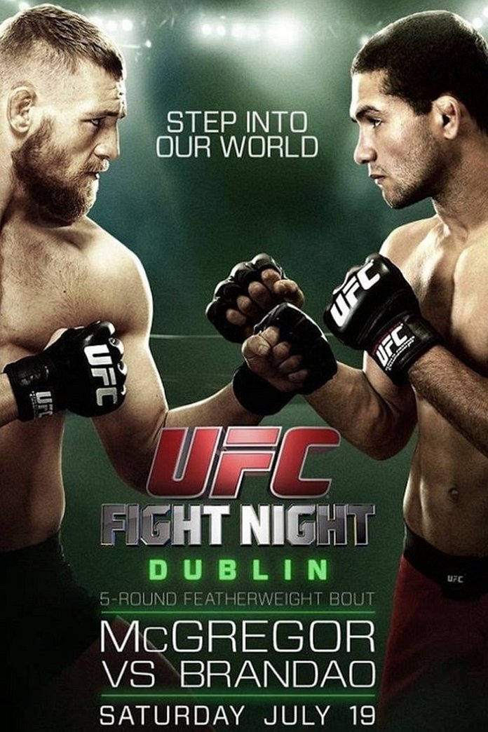 UFC Fight Night 46: McGregor vs. Brandao poster