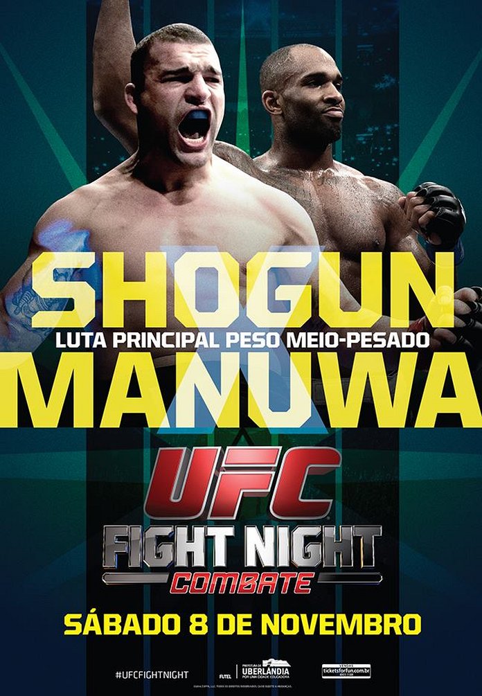 UFC Fight Night 56: Shogun vs. Saint Preux poster