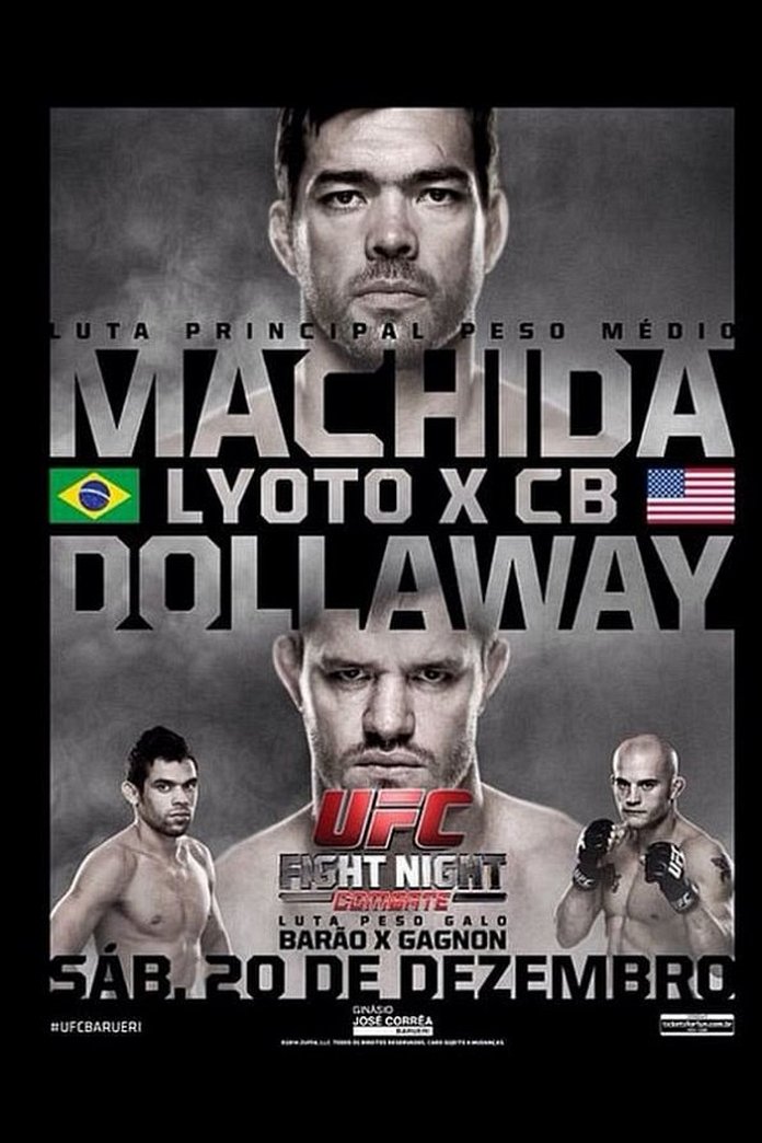 UFC Fight Night 58: Machida vs. Dollaway poster