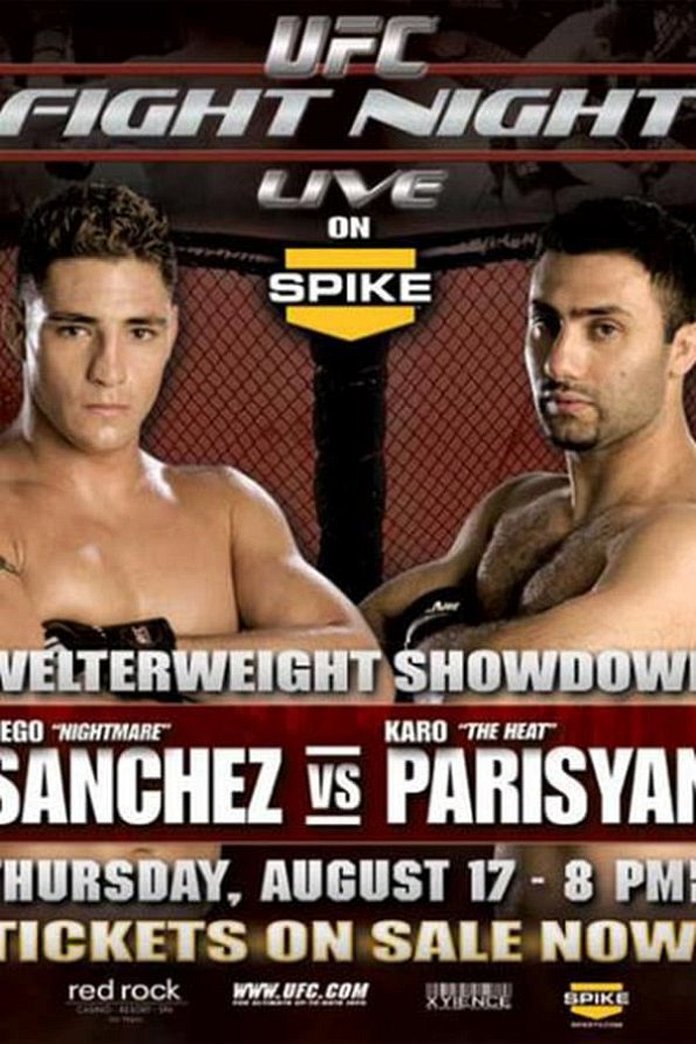 UFC Fight Night 6: Sanchez vs. Parisyan poster