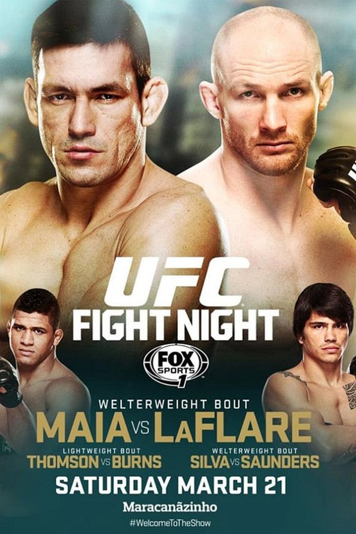 UFC Fight Night 62: Maia vs. LaFlare poster
