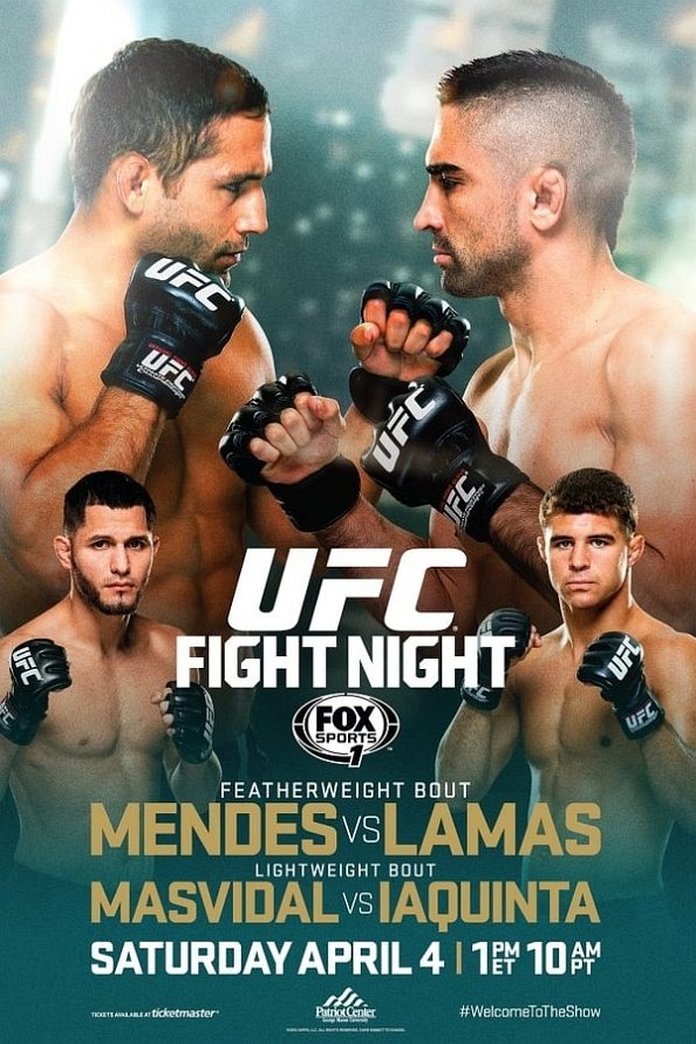 UFC Fight Night 63: Mendes vs. Lamas poster