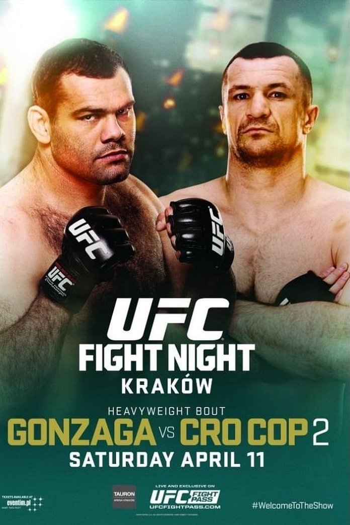 UFC Fight Night 64 results poster
