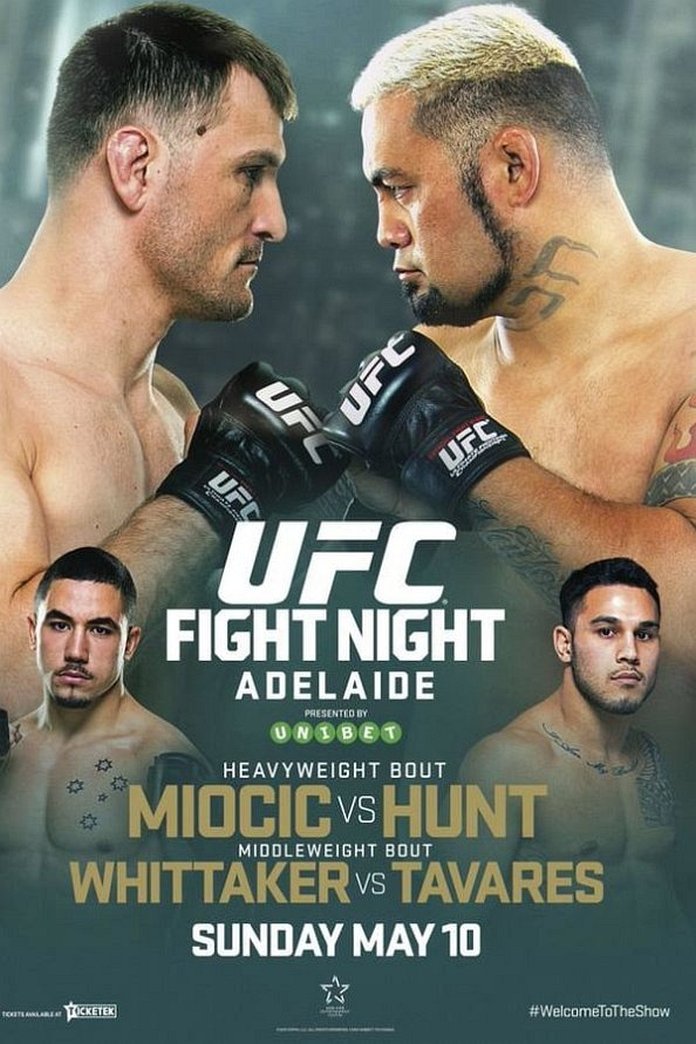 UFC Fight Night 65: Miocic vs. Hunt poster