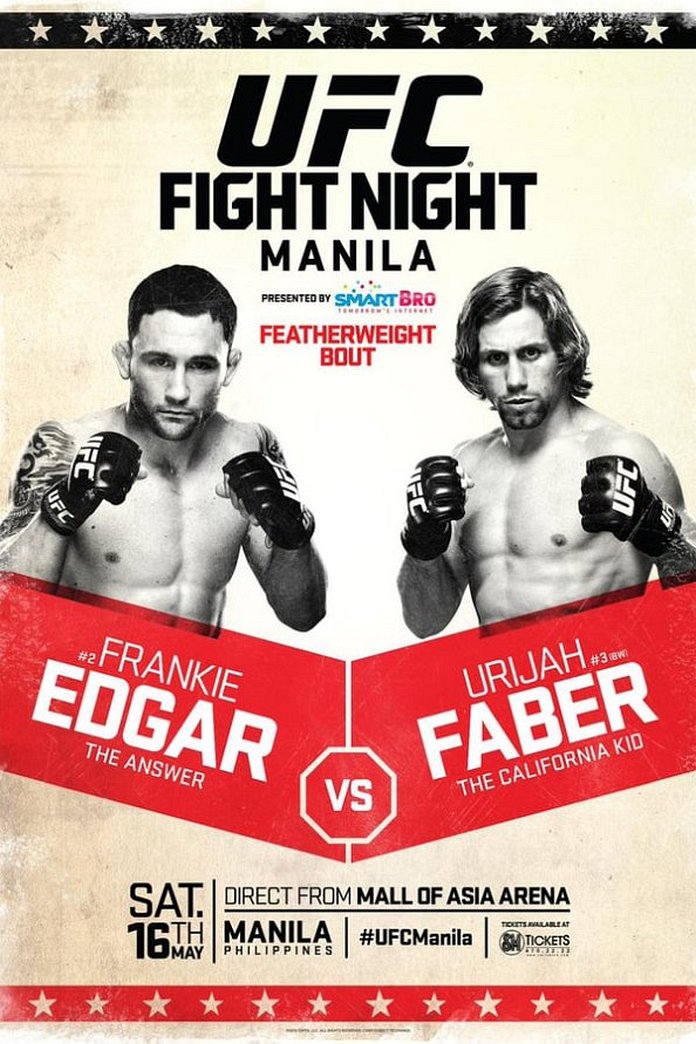 UFC Fight Night 66: Edgar vs. Faber poster