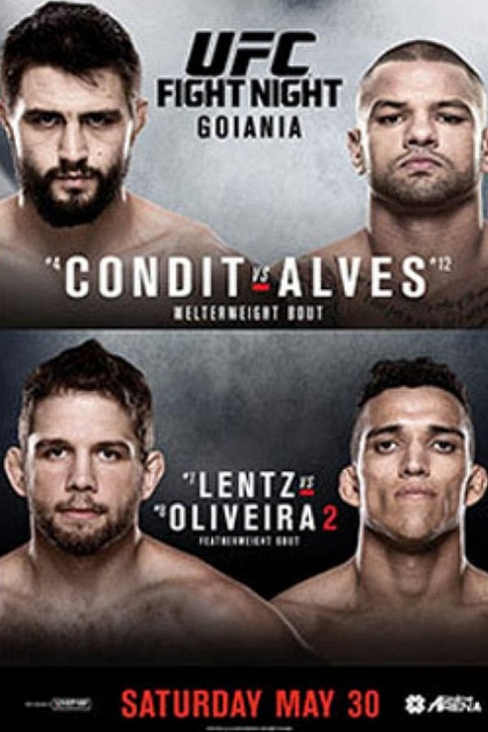 UFC Fight Night 67: Condit vs. Alves poster