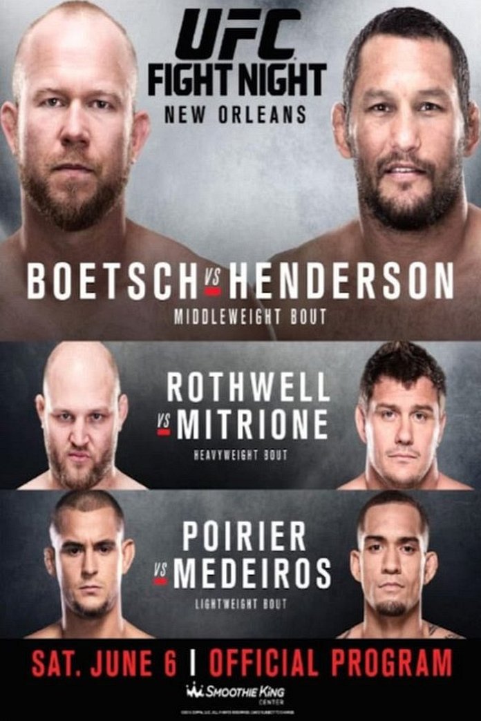 UFC Fight Night 68 results poster