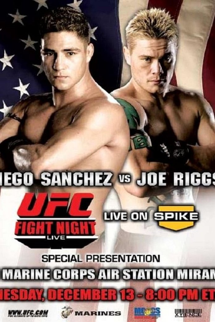 UFC Fight Night 7: Sanchez vs. Riggs poster