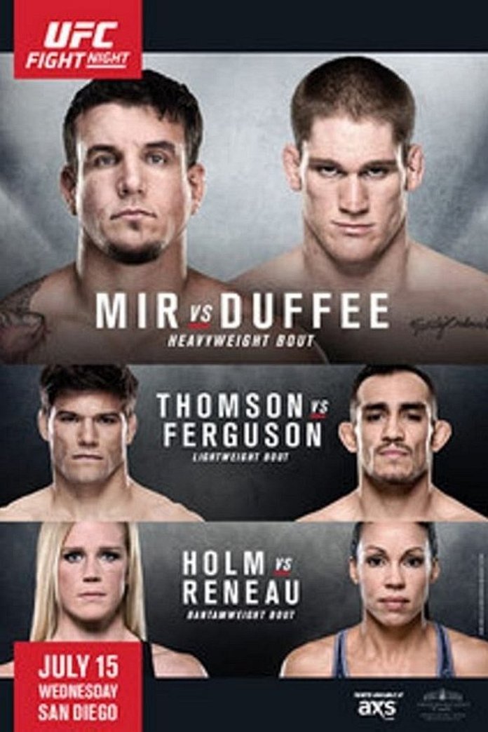 UFC Fight Night 71 results poster
