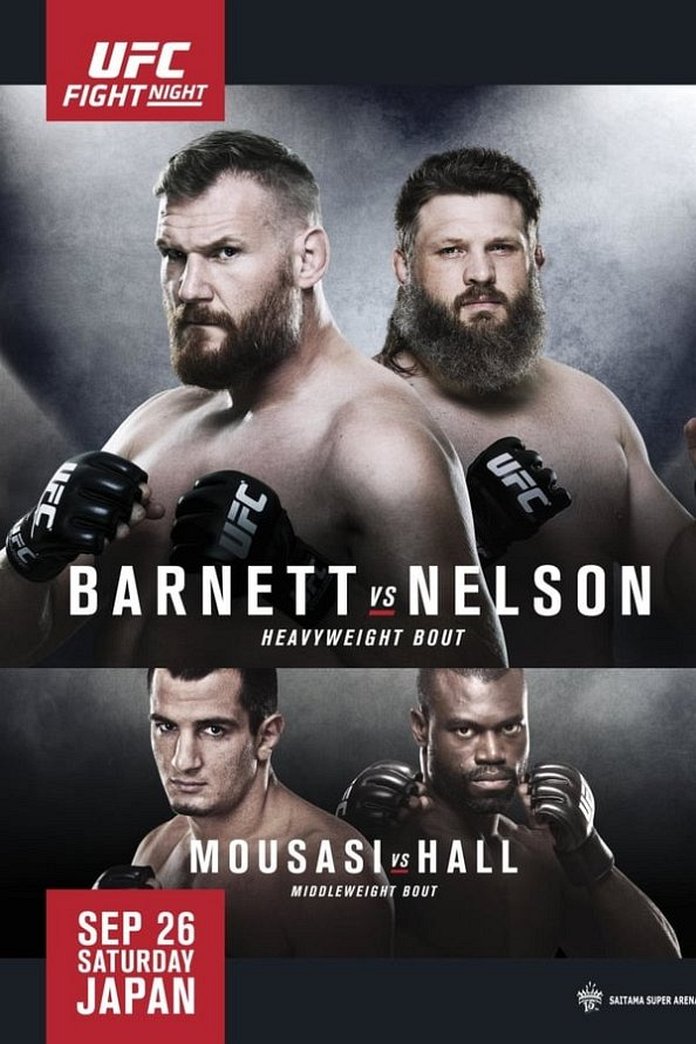 UFC Fight Night 75: Barnett vs. Nelson poster