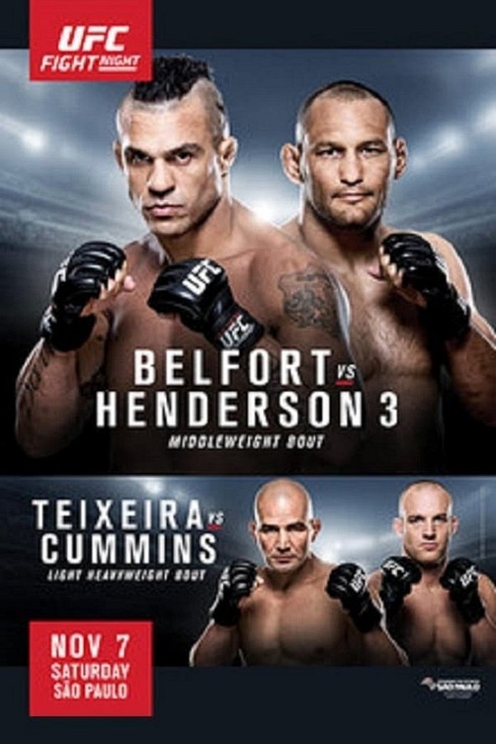 UFC Fight Night 77: Belfort vs. Henderson 3 poster