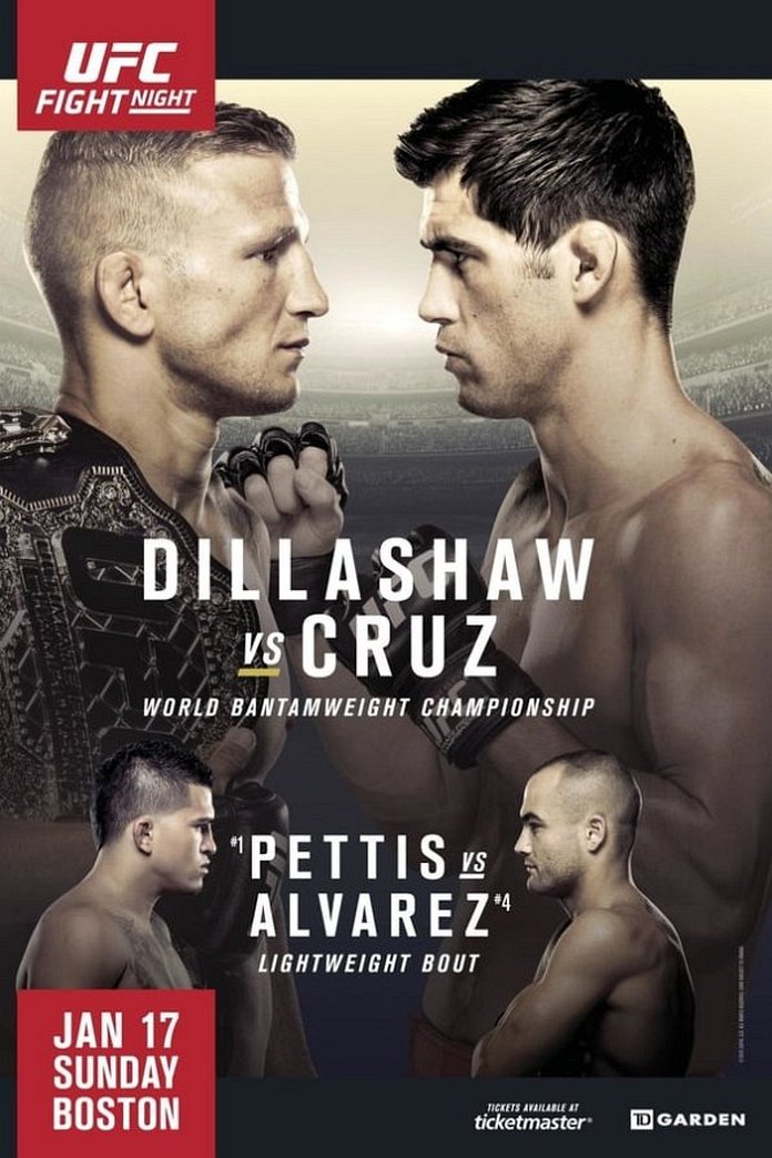 UFC Fight Night 81 results poster