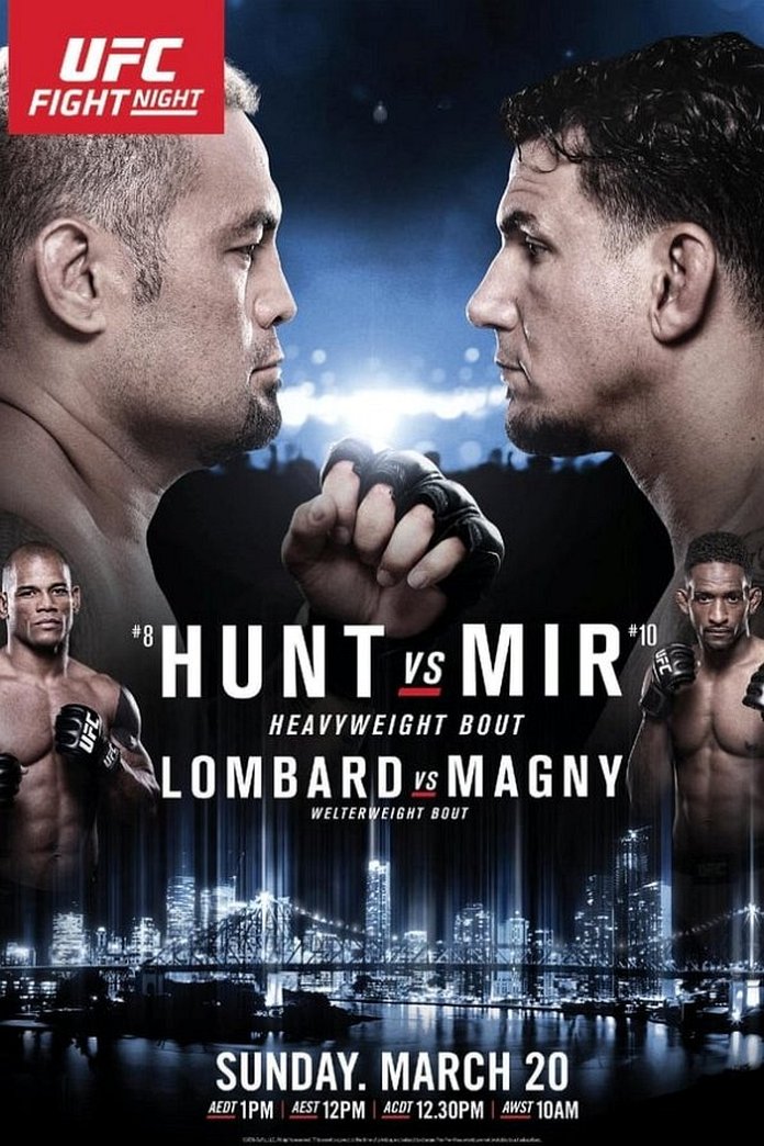 UFC Fight Night 85: Hunt vs. Mir poster