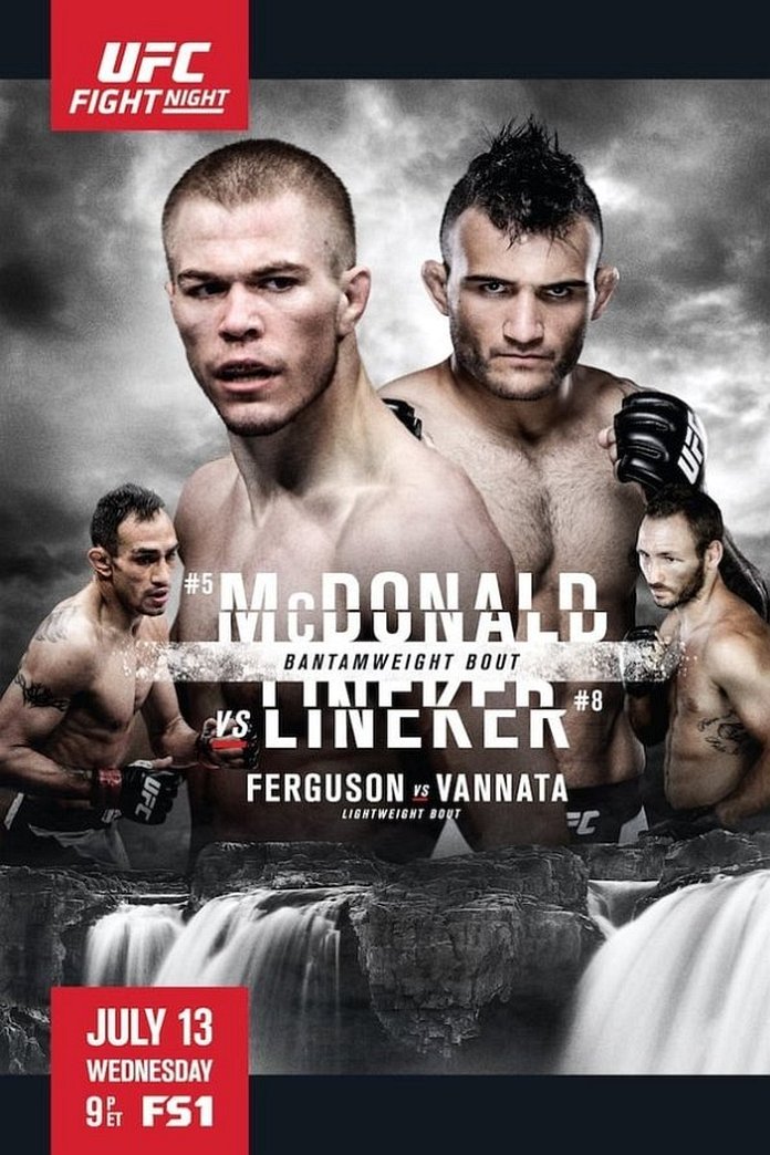 UFC Fight Night 91: McDonald vs. Lineker poster