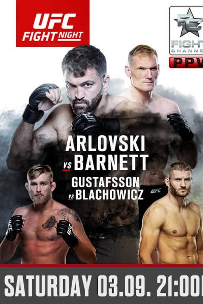 UFC Fight Night 93: Arlovski vs. Barnett poster