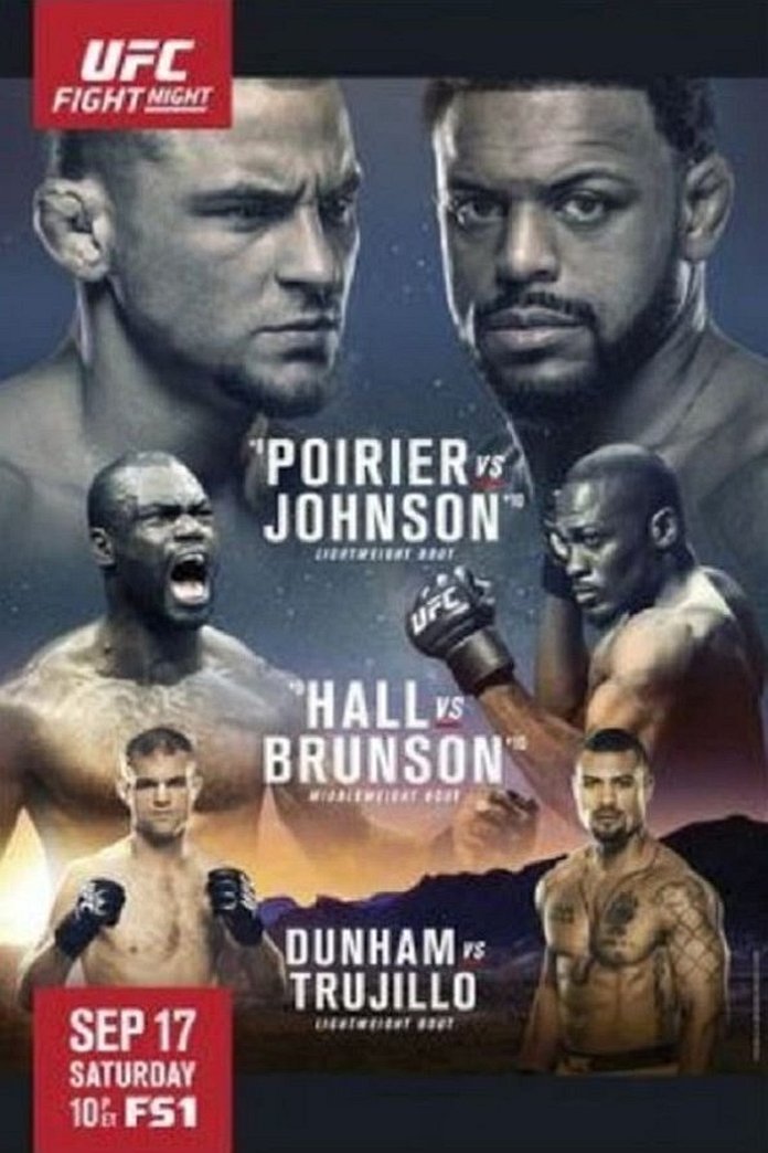 UFC Fight Night 94: Poirier vs. Johnson poster