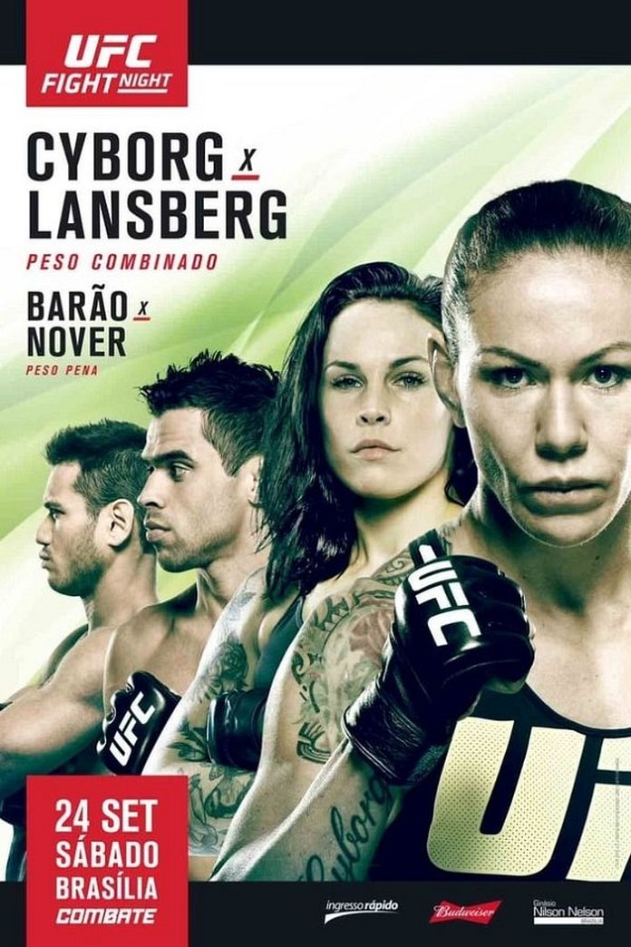 UFC Fight Night 95: Cyborg vs. Länsberg poster