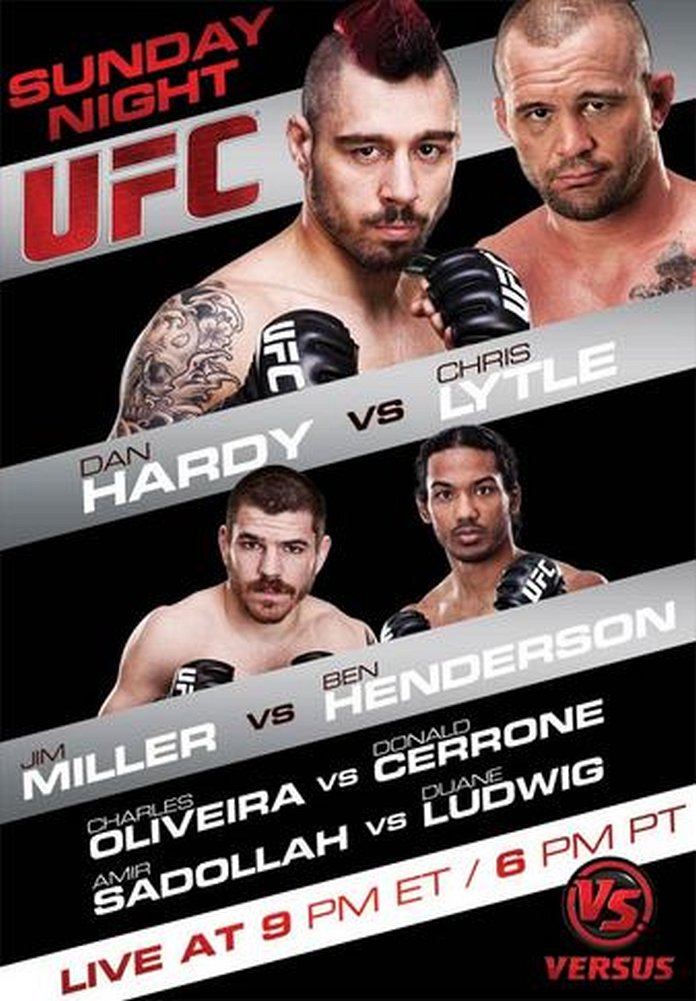 UFC Live 5 results poster