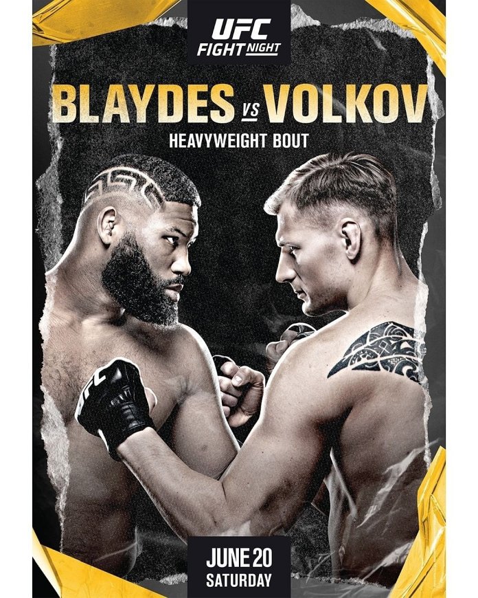 new UFC on ESPN 11 poster