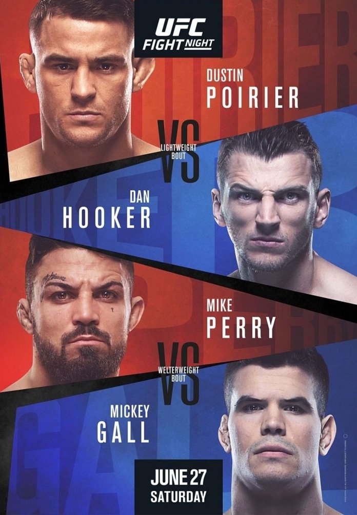 UFC on ESPN 12 results poster