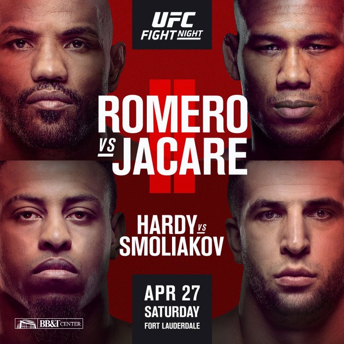 UFC Fight Night 150: Jacare vs. Hermansson poster