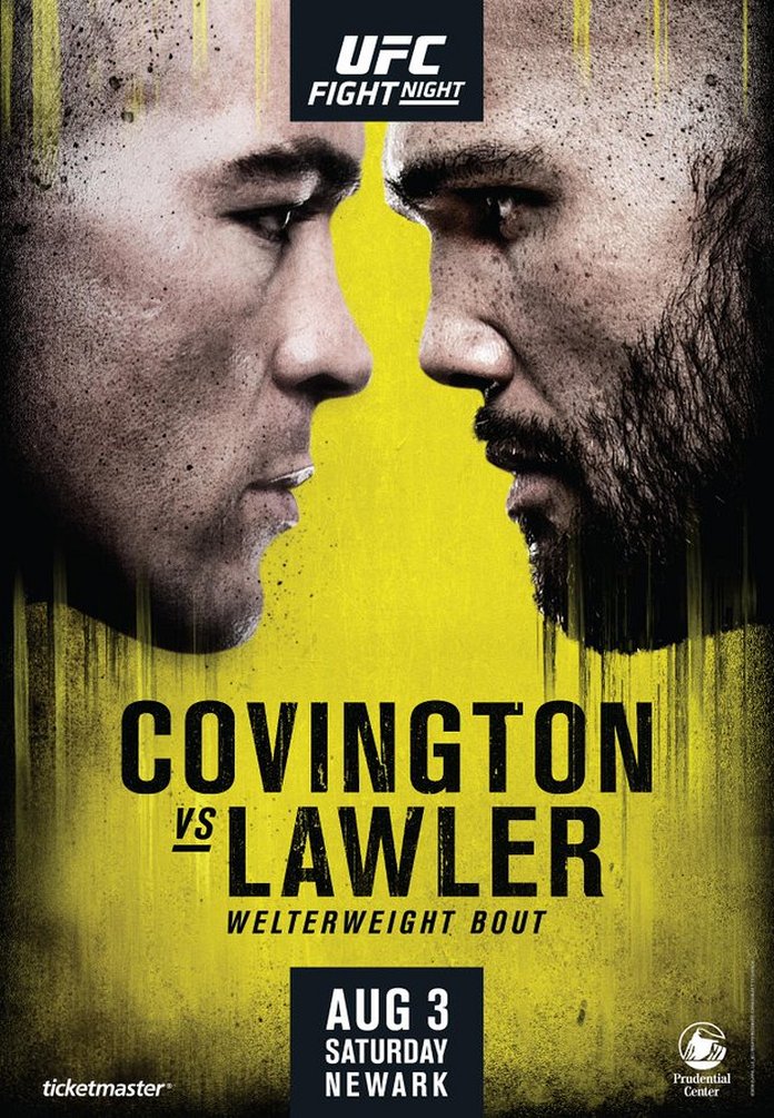 UFC on ESPN 5: Covington vs. Lawler poster