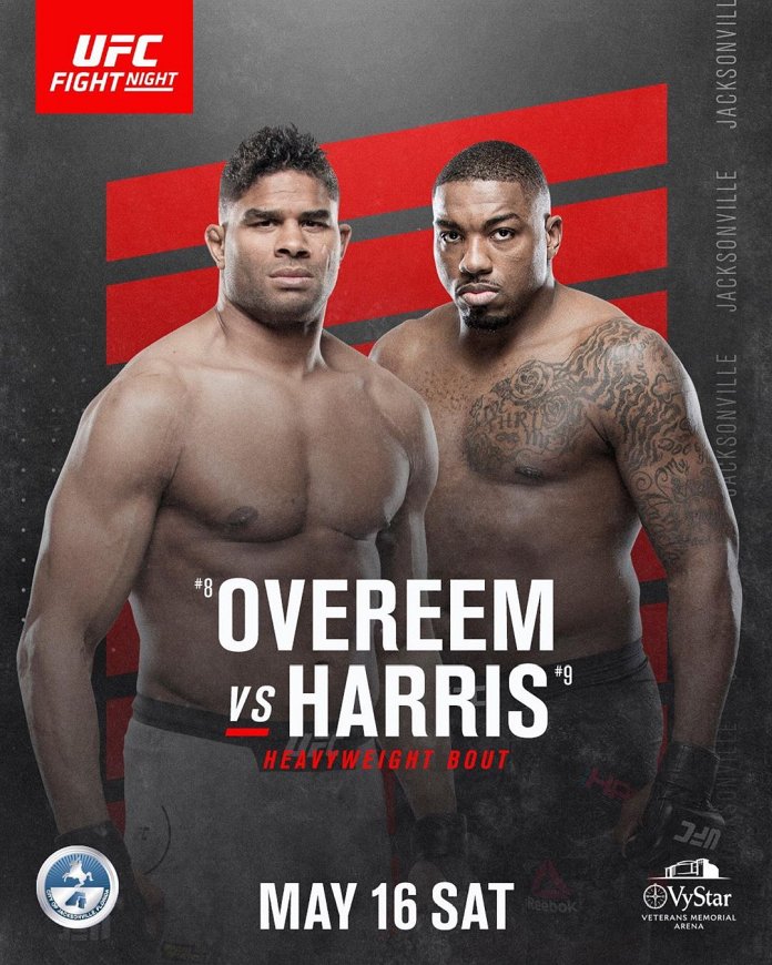 poster for UFC on ESPN 8